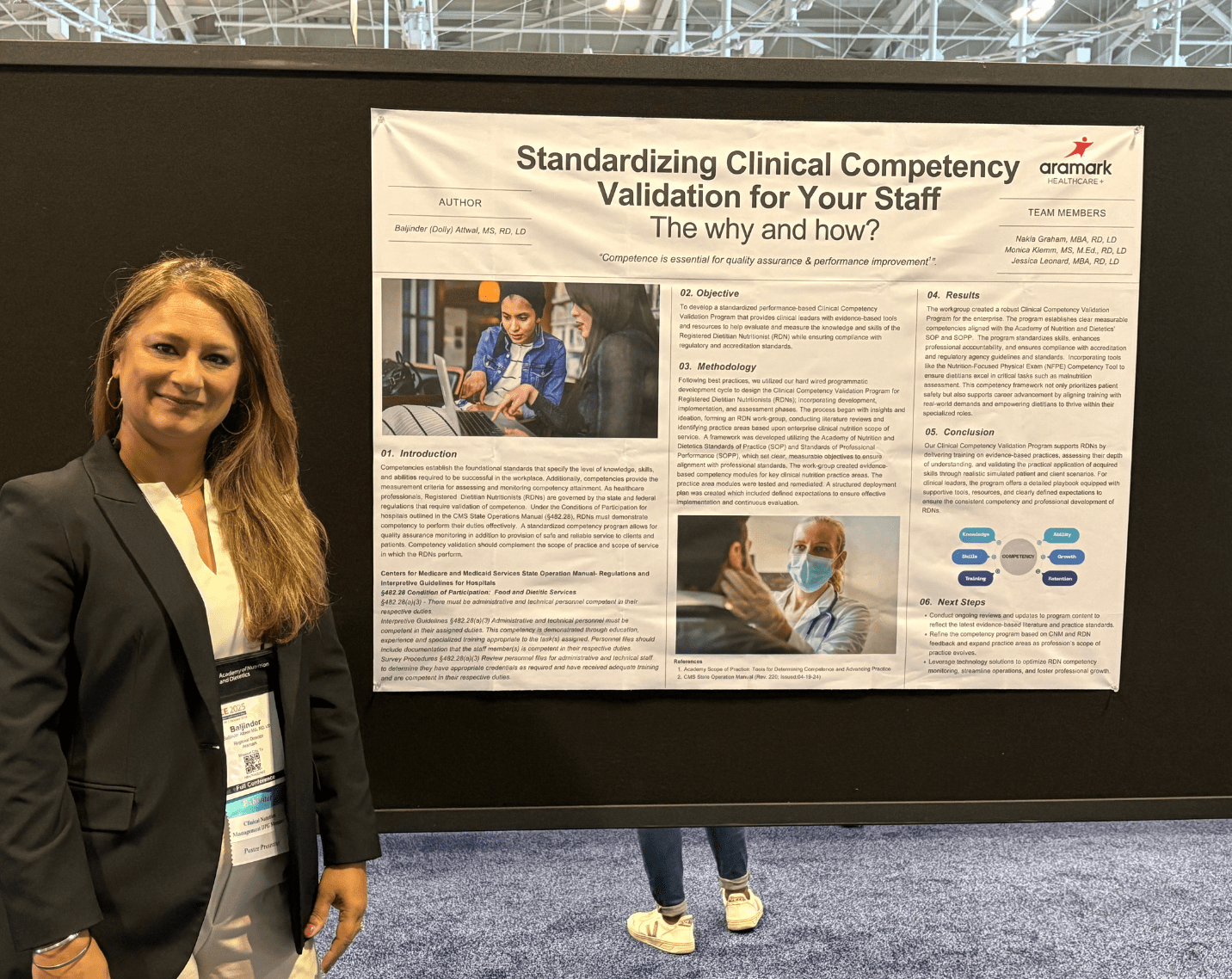 Aramark Healthcare+ at FNCE 2025.